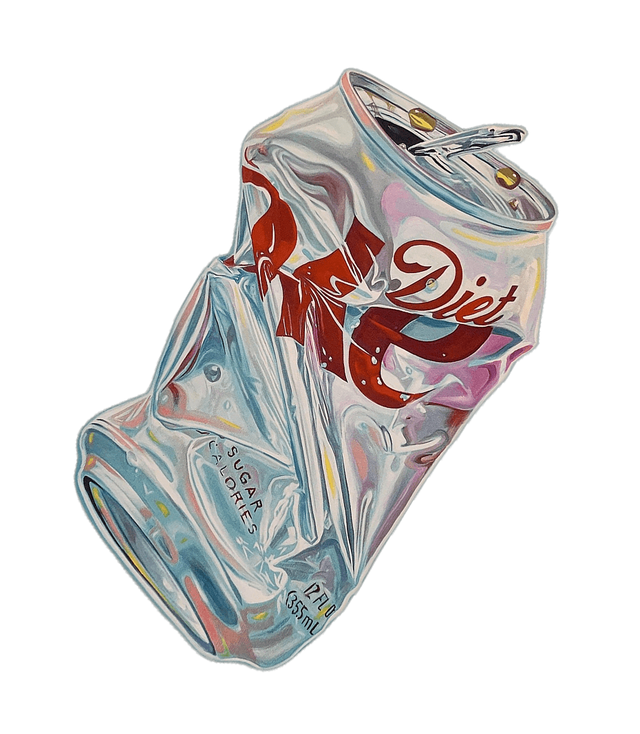 Coke in can